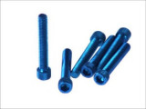 Surub Allen cilindru (M8x50, blue, 6 buc.)