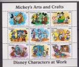GUYANA 1995 DISNEY MI.5063-5071 KLEINBOGEN MNH