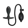 Dop Anal Gonflabil Pretty Love, 9.1cm, Silicon Negru, Dilatator Anal, Orion - Plug Anal Rezistent la Apa