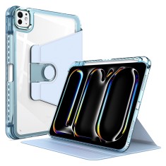 Husa iPad Pro 13 (2024) Techsuit Crystal Vision, bleu foto