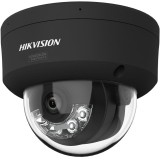 Camera de supraveghere IP Dome 8MP Smart Hybrid Light with ColorVu Hikvision DS-2CD2147G3-LIS2UY(2.8MM) BK, lentila fixa 2.8mm, iluminare min: Color: