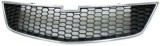 Grila radiator Chevrolet Spark M300, 01.2010-2012, 95961829, 250205, cu rama cromata