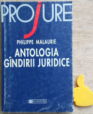 Antologia gandirii juridice Philippe Malaurie foto