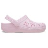 Saboti Crocs Classic Floral Cut-Out Clog Kids Roz - Pink Milk, 28 - 30, 32 - 34, 36 - 38