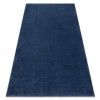 Covor de spalat modern LINDO albastru inchis, anti-alunecare, shaggy, 160x220 cm