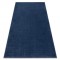 Covor de spalat modern LINDO albastru inchis, anti-alunecare, shaggy, 160x220 cm