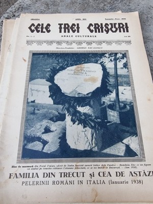 Revista Cele Trei Crisuri nr.1-2/Ianuarie-februarie 1938 foto