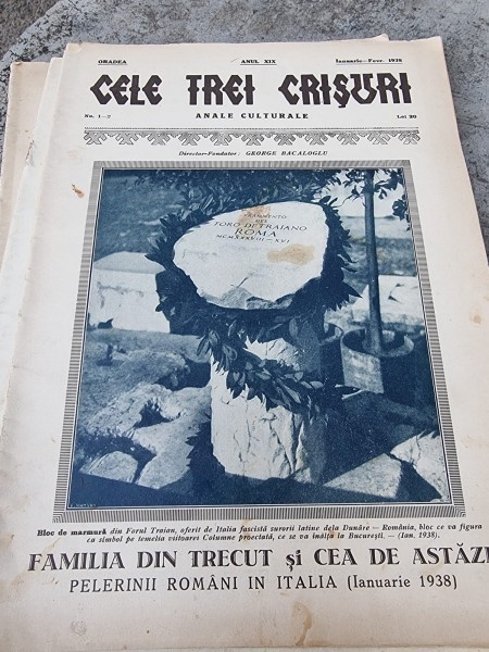 Revista Cele Trei Crisuri nr.1-2/Ianuarie-februarie 1938
