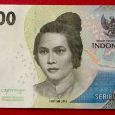 INDONESIA INDONEZIA 1,000 1000 RUPIAH 2022 New Design UNC necirculata **