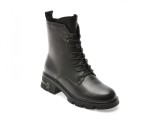 Ghete GRYXX negre, C63, din piele naturala