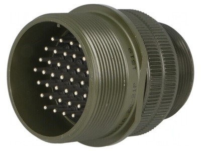 Conector Circular 28 MS/DS Aliaj Aluminiu Oliv foto