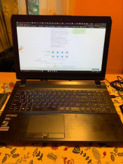 Vand Clevo P650HP6-G I7,32GB ram,500gb NVME,1 TB HDD,W10Pro, GTX1060 6GB foto