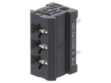 Conector PCB-PCB HARTING har-modular&reg; 3 pini mamă drept THT 20,32mm