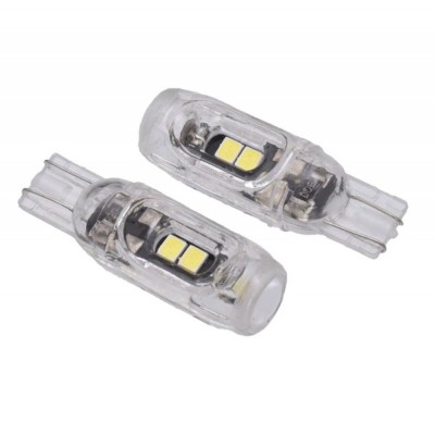 Set 2 becuri auto, cu LED, T10, 12V, 2W, 196816 foto