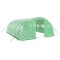 Sera cu cadru din otel, verde, 24 m&sup2;, 6x4x2 m