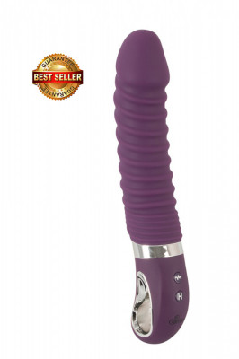 Warming Soft Vibrator cu Incalzire, Mov foto