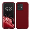 Husa Kwmobile pentru Motorola Edge 40 Neo, Rosu inchis, Silicon, KWM000022NV003C, Carcasa