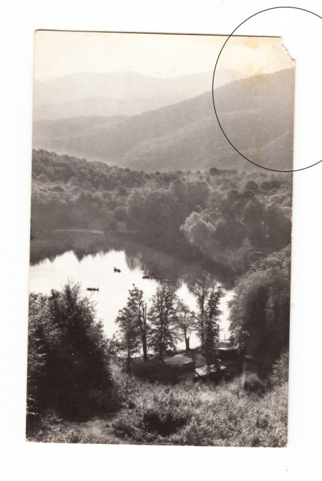CP Baia Sprie - Lacul Bodi, RPR, circulata 1967, colt rupt