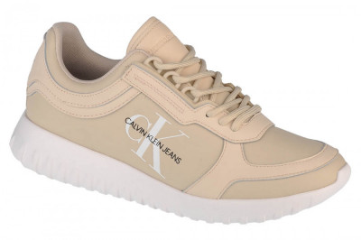 Pantofi pentru adidași Calvin Klein Runner Laceup YW0YW00375-AEO bej foto