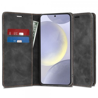 Husa pentru Samsung Galaxy S24+ S926, Techsuit, Confy, Neagra foto