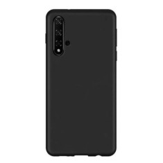Husa Huawei Nova 5T - Silicon UltraSlim (0.5mm), Negru