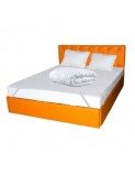 Set Saltea cu spuma, Nova Comfort Flex 180x200x20cm, fermitate tare, hipoalergenica, husa detasabila, Saltsib plus Pachet textile Avantaj cu 2 perne m, Cu Memory Foam