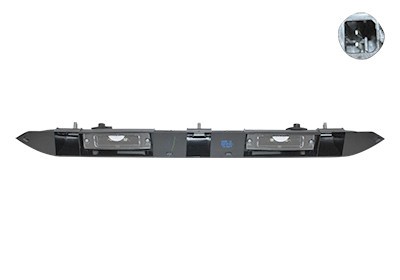 VAN WEZEL 2815920 Iluminare numar de circulatie