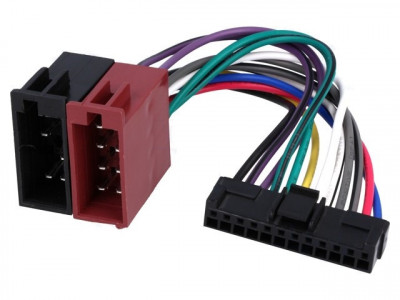 Cablu adaptor Conector ISO Pioneer 12 pini 4CARMEDIA ZRS-6 foto