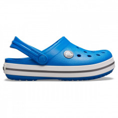 Saboti Crocs Crocband Kids Albastru - Bright Cobalt/Charcoal foto