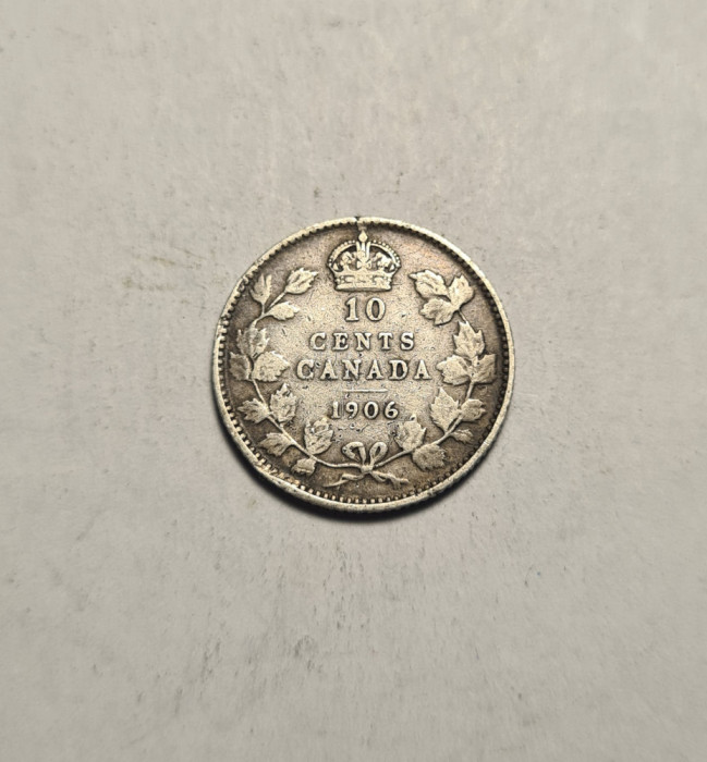 Canada 10 Cents Centi 1906