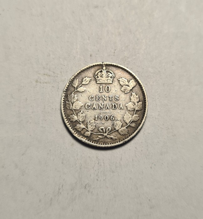 Canada 10 Cents Centi 1906