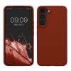 Husa Kwmobile pentru Samsung Galaxy S22, Maro, Silicon, 56756.248, Carcasa