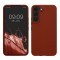 Husa Kwmobile pentru Samsung Galaxy S22, Maro, Silicon, 56756.248