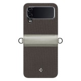 Husa pentru Samsung Galaxy Z Flip4, Spigen Compoty, Tan