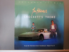 Jan Hammer ? Crockett?s them (1986/Warner/RFG) - Vinil Mare -Maxi Single/ca Nou foto