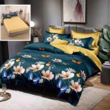LENJERIE FINET 6 PIESE CU HUSĂ &ndash; 160&times;200 ȘI 180&times;200 (HF6P29) - 180x200