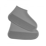 Protectie pentru incaltaminte impotriva ploii, noroiului, zapezii CleanApp, reutilizabila, gri, marimea 40-45