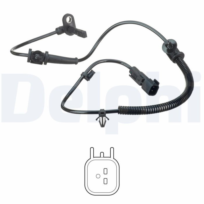 DELPHI SS20594 senzor,turatie roata