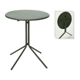 Masa pliabila rotunda 58x70 cm, Verde