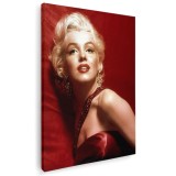 Tablou Marilyn Monroe actrita Tablou canvas pe panza CU RAMA 20x30 cm