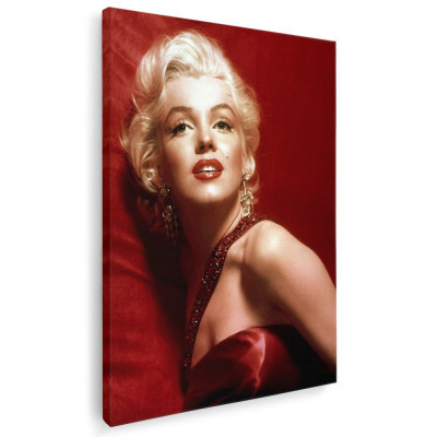 Tablou Marilyn Monroe actrita Tablou canvas pe panza CU RAMA 60x80 cm foto