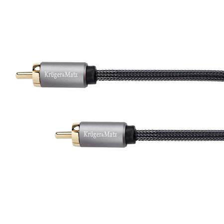 Cablu audio RCA 1.8m Profesional Kruger&amp;Matz