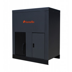 Pachet control de la distanta Centrala pe peleti Fornello Eco Energy 35 kW, echipata cu automatizare, afisaj digital, arzator fonta, curatare mecania