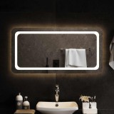 vidaXL Oglindă de baie cu LED, 100x50 cm