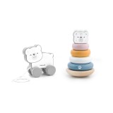 Set stivuitor si jucarie de tras Urs Polar, PolarB Viga