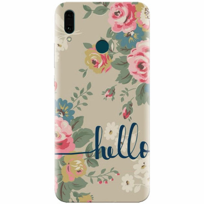 Husa silicon pentru Huawei Y9 2019, Cute Flower Phone foto