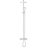 Sistem de cada Grohe Tempesta Cosmopolitan Cube 250 26691000, 1/2&amp;#039;&amp;#039;, aparent, termostat, 250 mm, crom