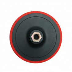 Suport disc Vorel 08318, diametru 125mm, prindere Velcro, M14