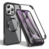 Techsuit - ColorVerse 360 MagSafe Series + Screen Protector - iPhone 16 Pro Max - Black