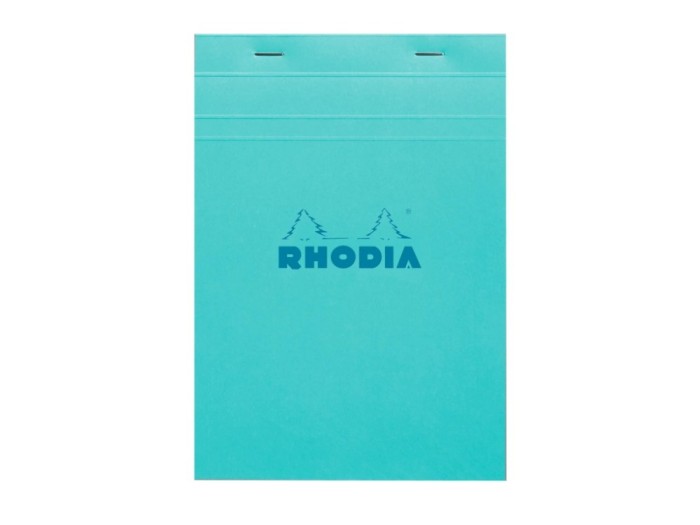 Blocnotes A5, capsat, 80 file, N?16, Rhodia Basic, color